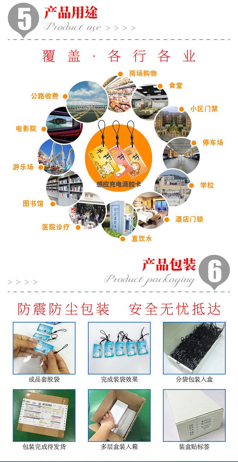 停车场门禁滴胶卡7